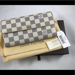 Louis Vuitton Sarah Damier Azur Wallet
